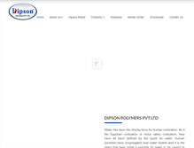 Tablet Screenshot of dipsonpolymers.com